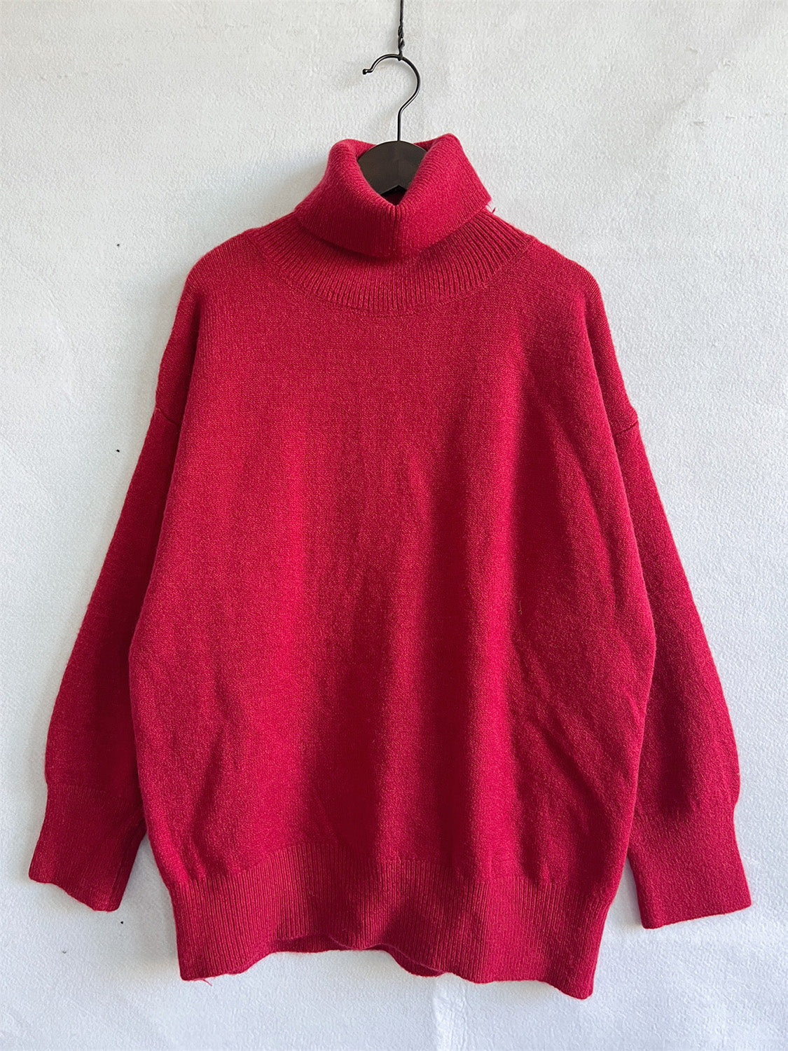 Turtleneck Long Sleeve Sweater  Trendsi   