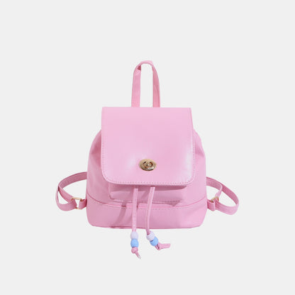 PU Leather Backpack Bag