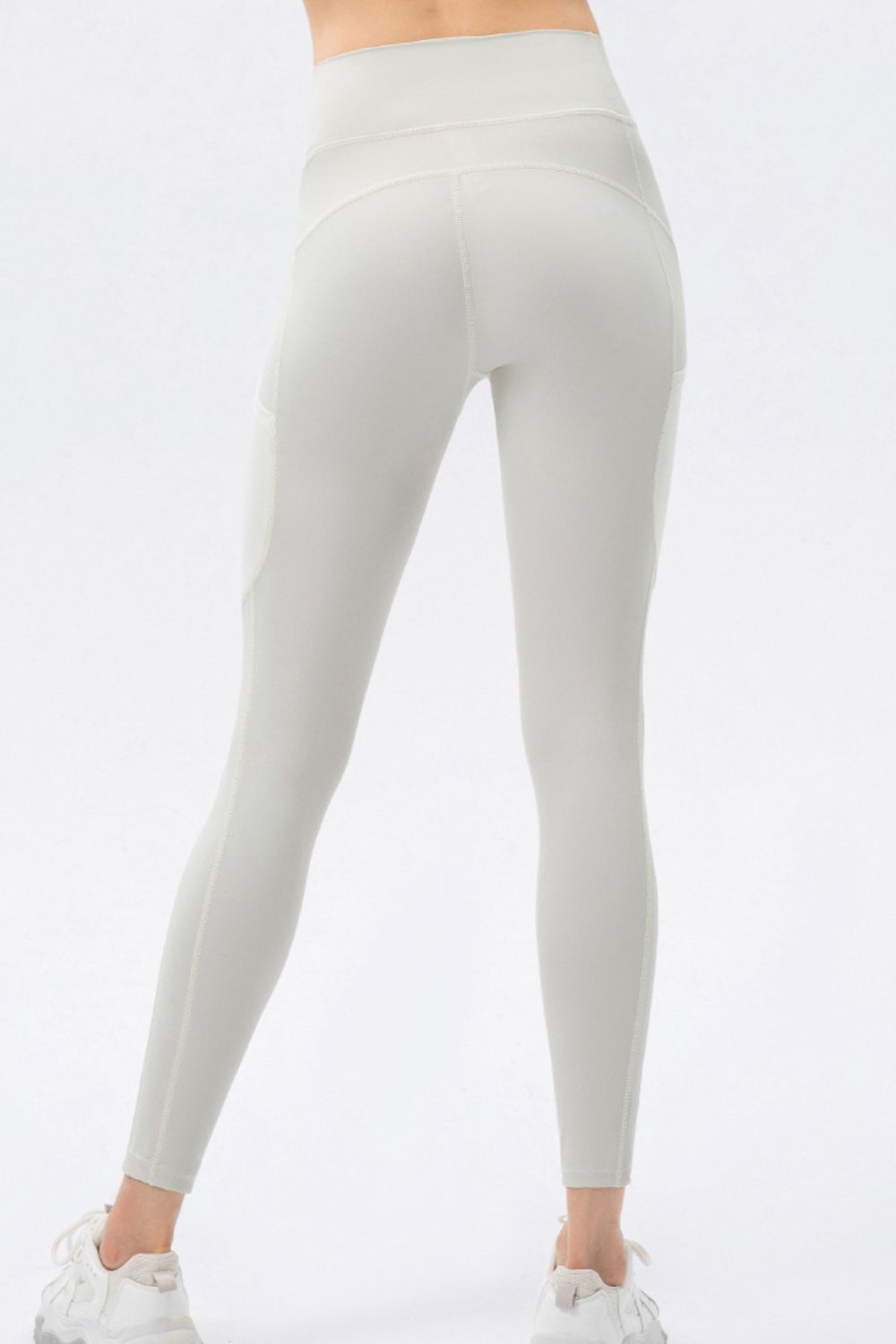 High Waist Slim Fit Long Sports Pants  Trendsi   