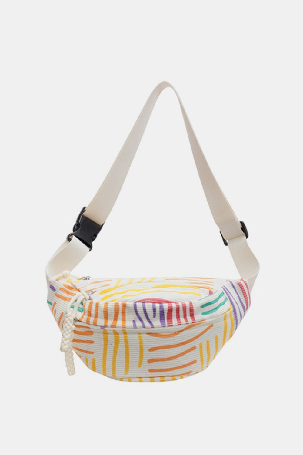 Printed Adjustable Strap Sling Bag  Trendsi   