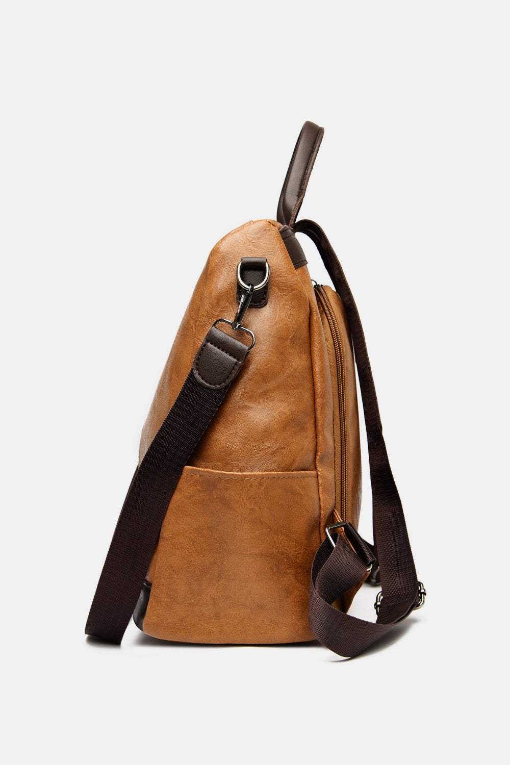 PU Leather Large Backpack Bag  Trendsi   