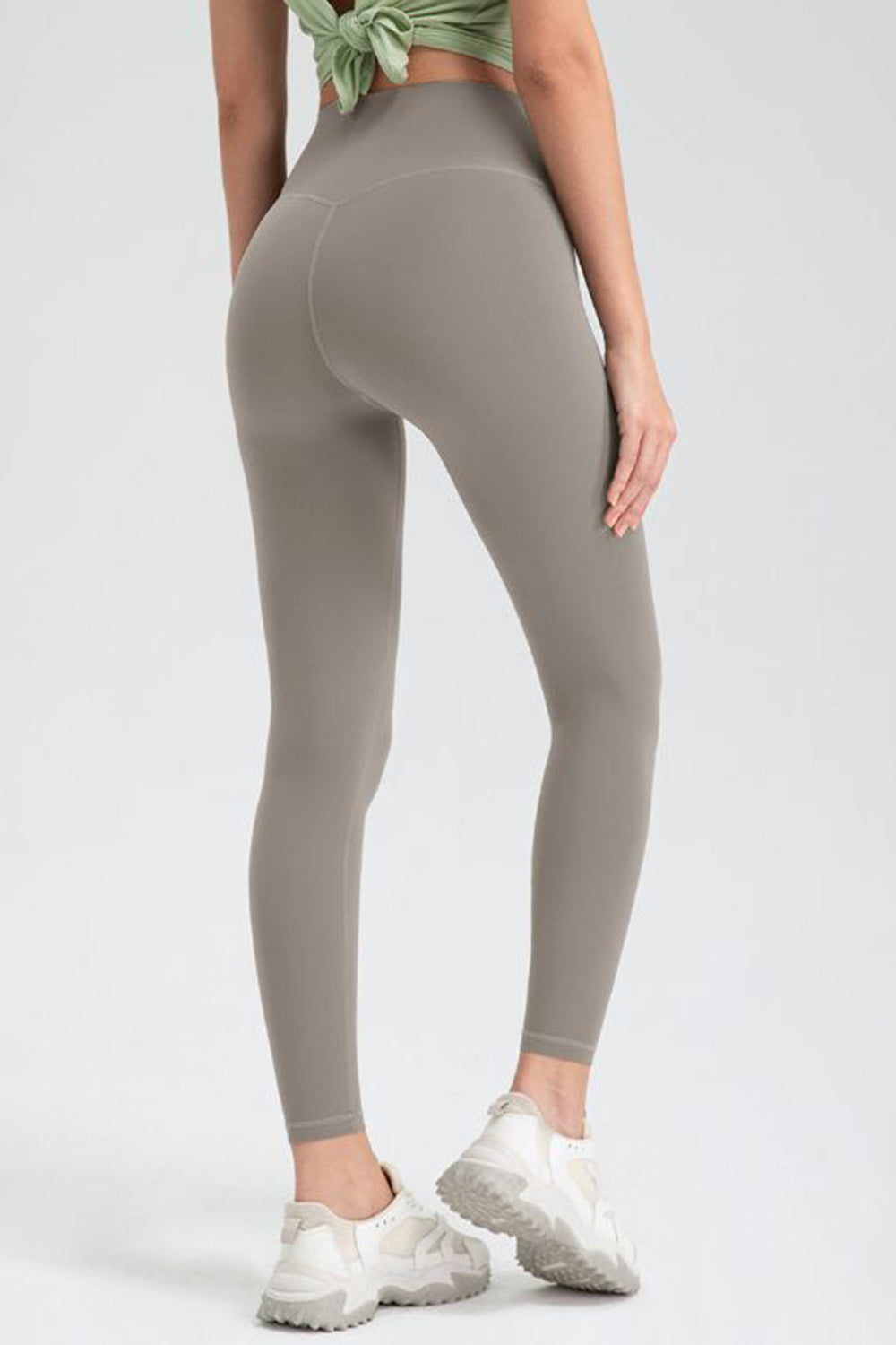 Wide Waistband High Waist Sport Leggings  Trendsi   