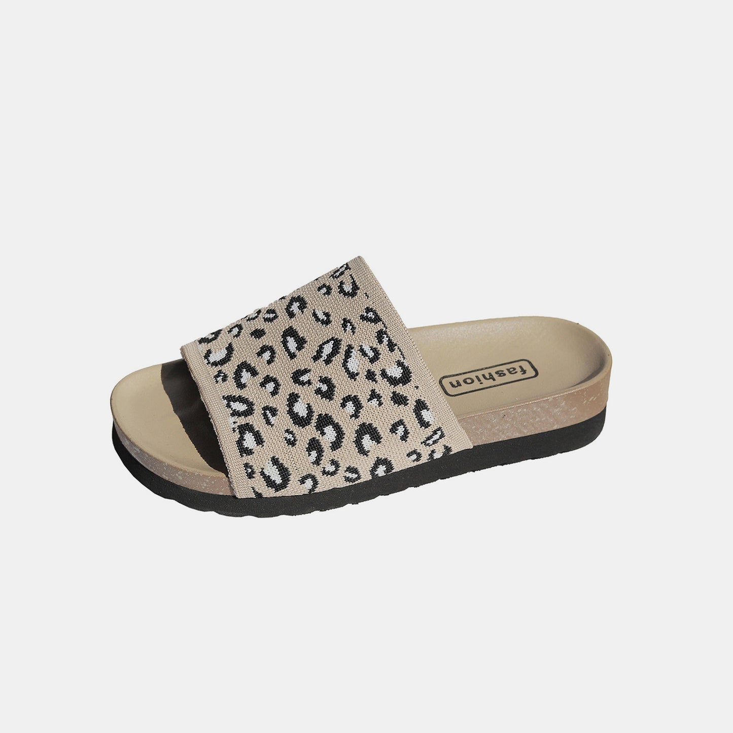 Leopard Open Toe Sandals  Trendsi   