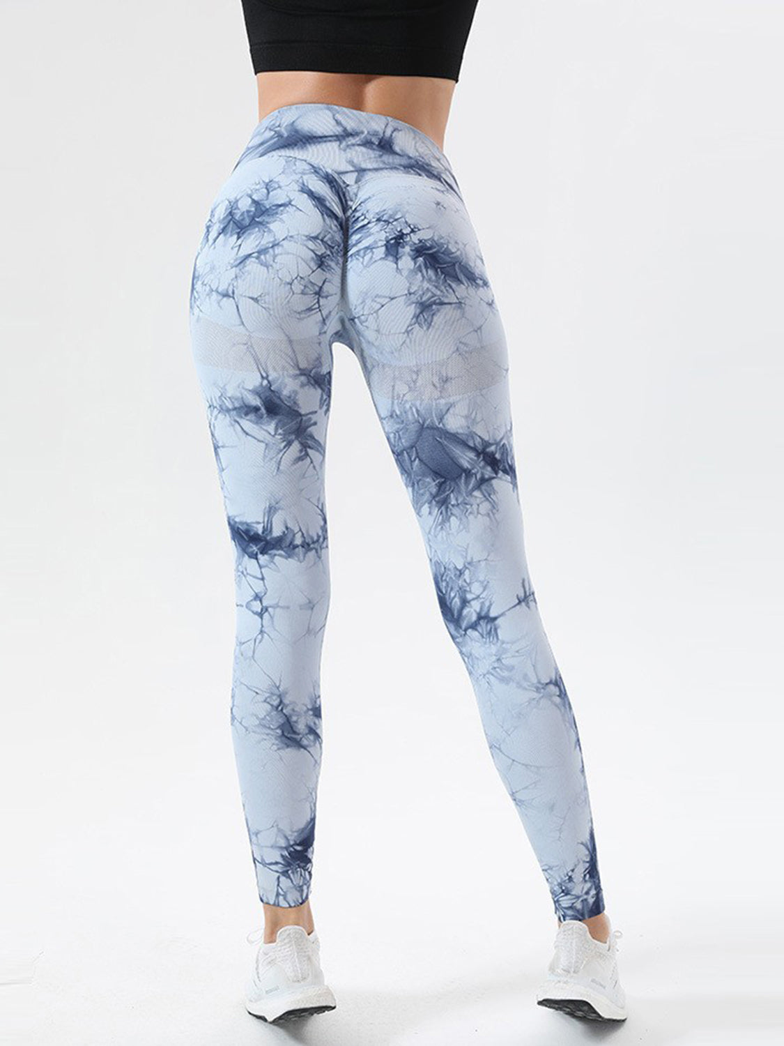 Tie-Dye High Waist Active Leggings  Trendsi   