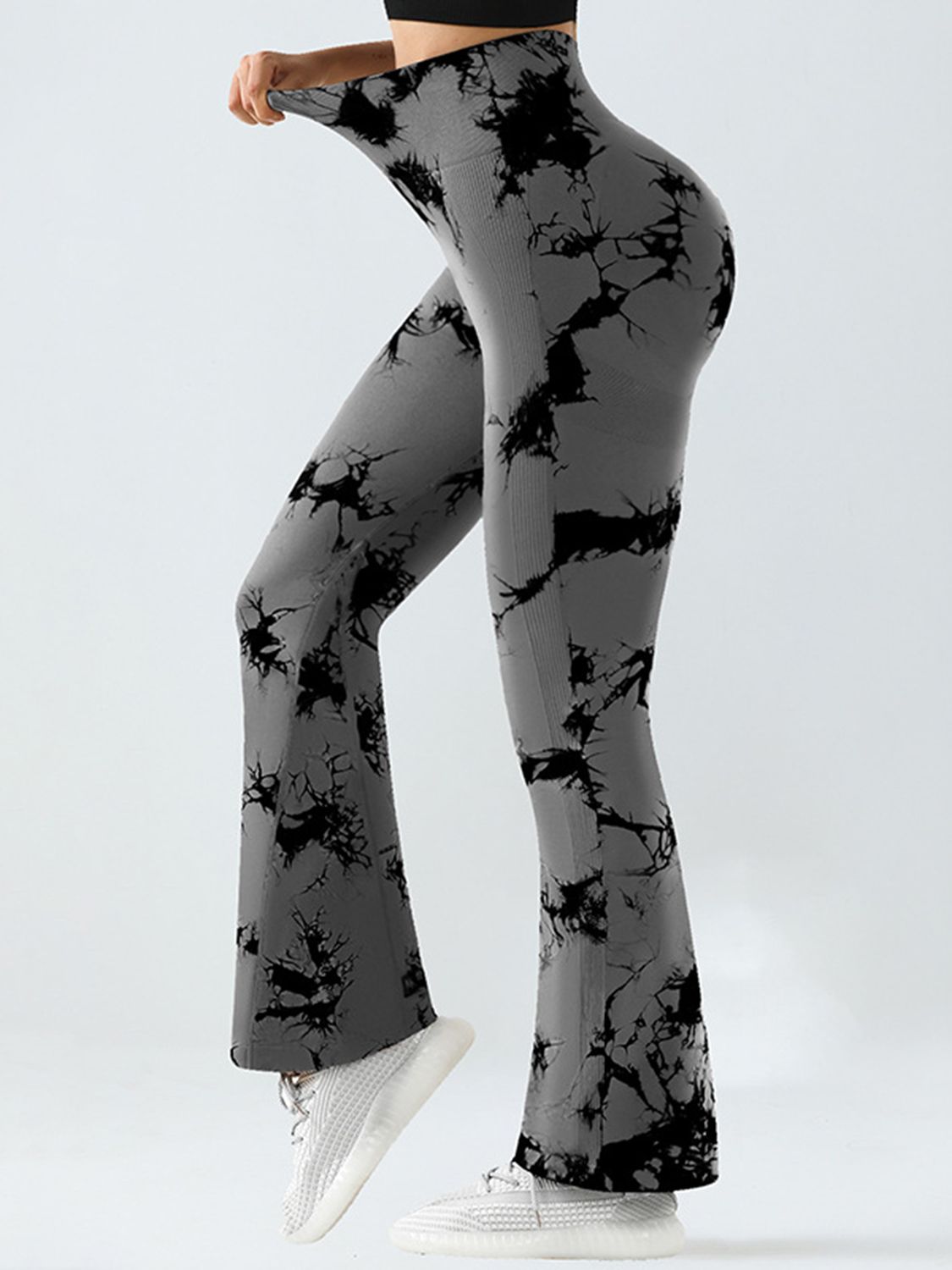 Tie-Dye High Waist Active Leggings  Trendsi   