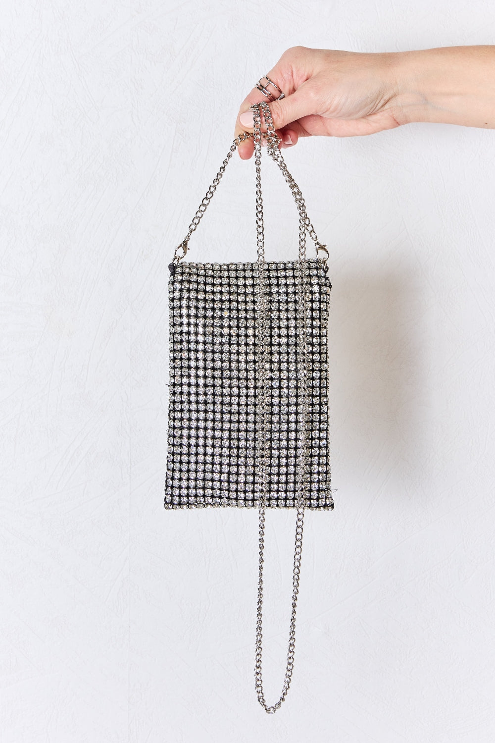 Forever Link Rhinestone Mini Crossbody Bag  Trendsi   