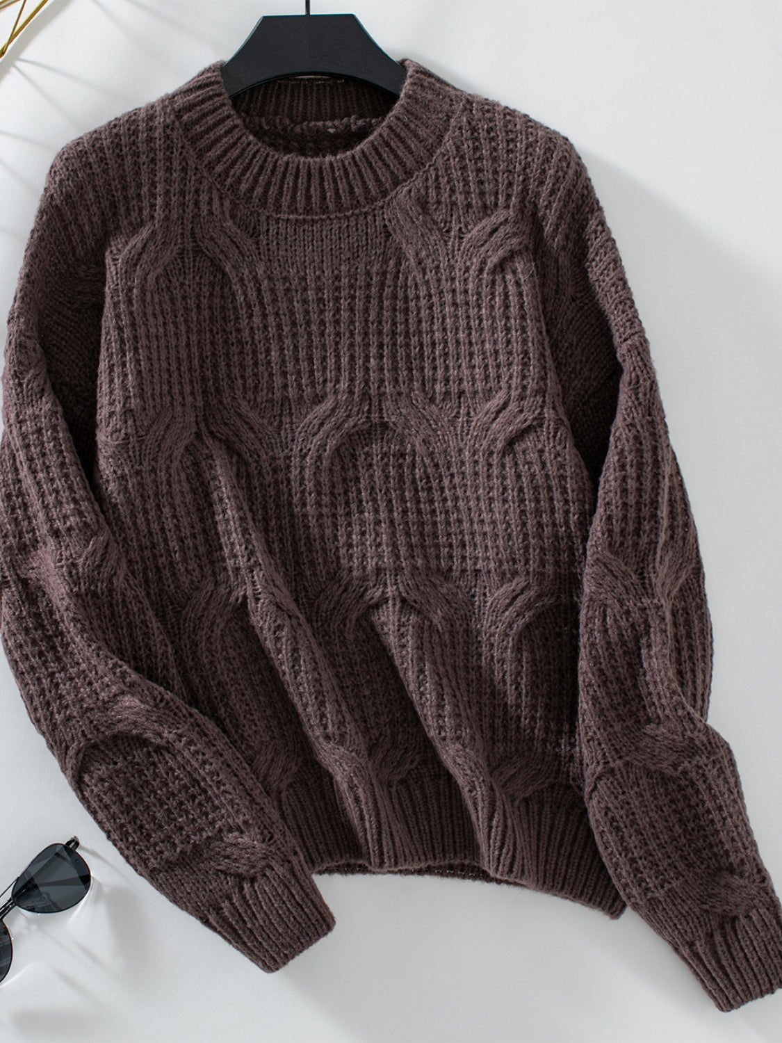 Round Neck Long Sleeve Sweater