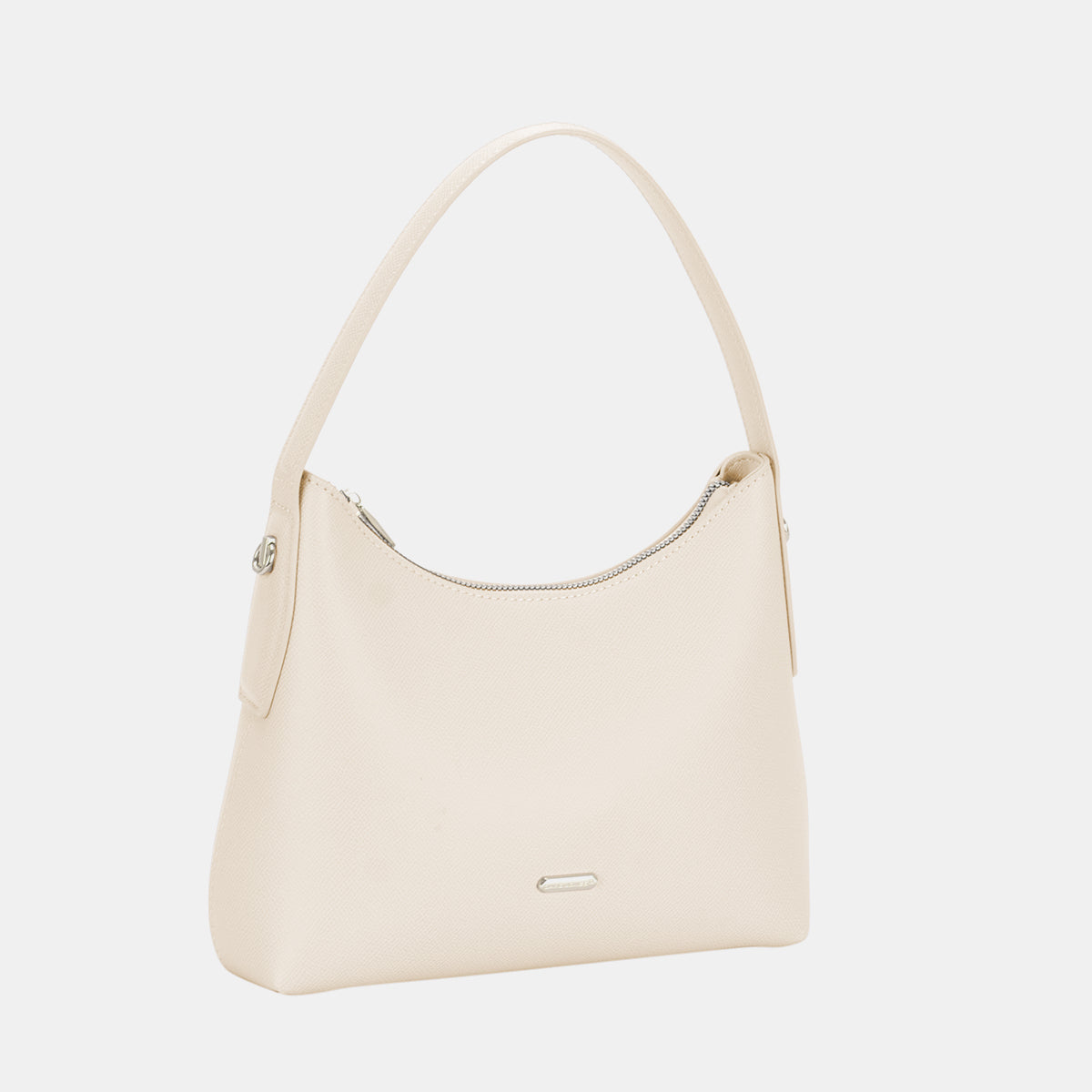 David Jones PU Leather Handbag  Trendsi Creamy White One Size 