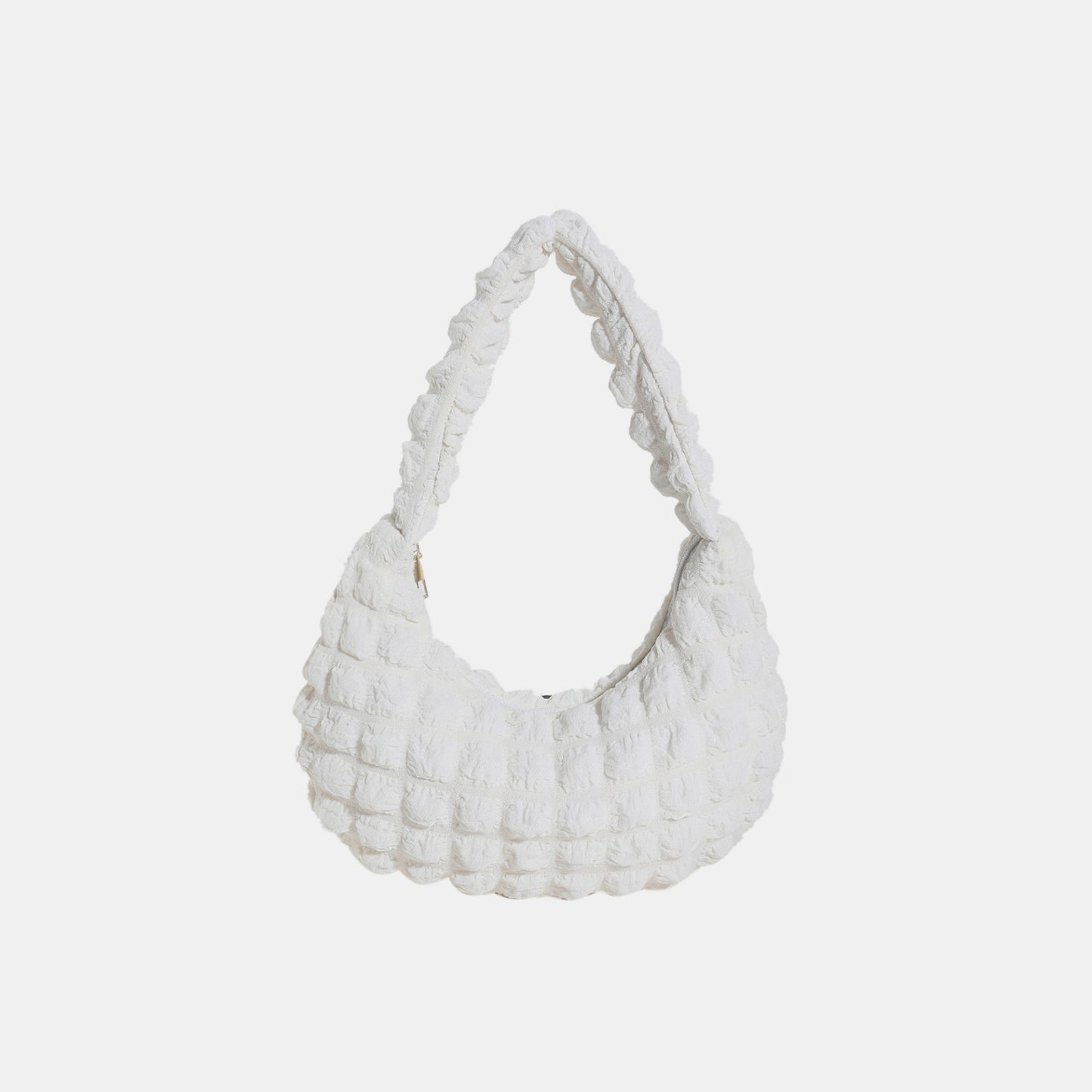 Small Texture Handbag  Trendsi White One Size 