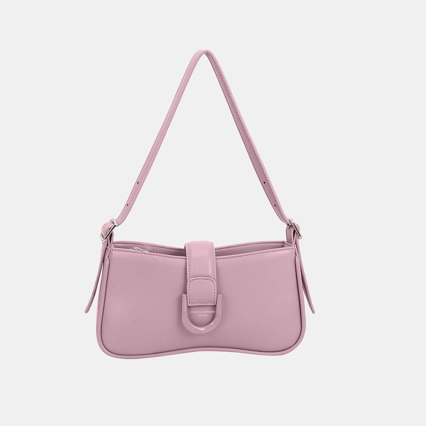 David Jones PU Leather Shoulder Bag  Trendsi L. Purple One Size 