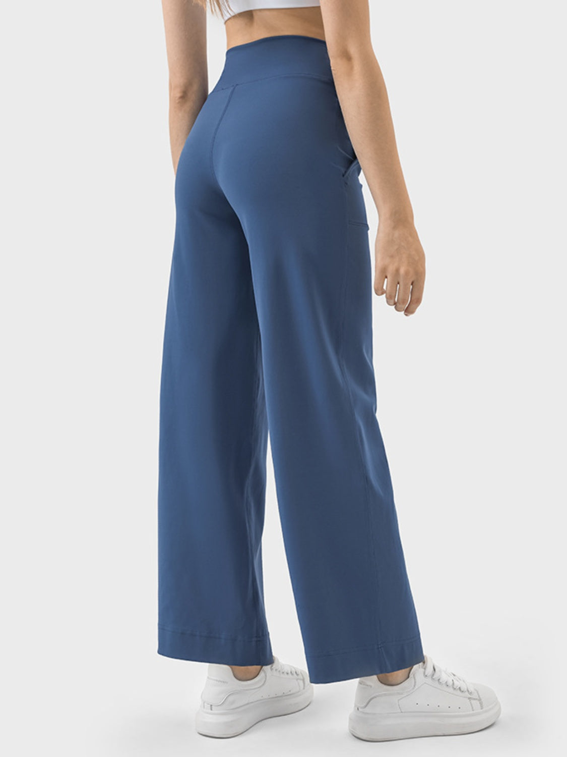 Millennia Drawstring Active Pants with Pockets  Trendsi   