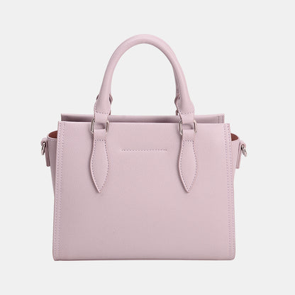 David Jones PU Leather Handbag  Trendsi Lilac One Size 