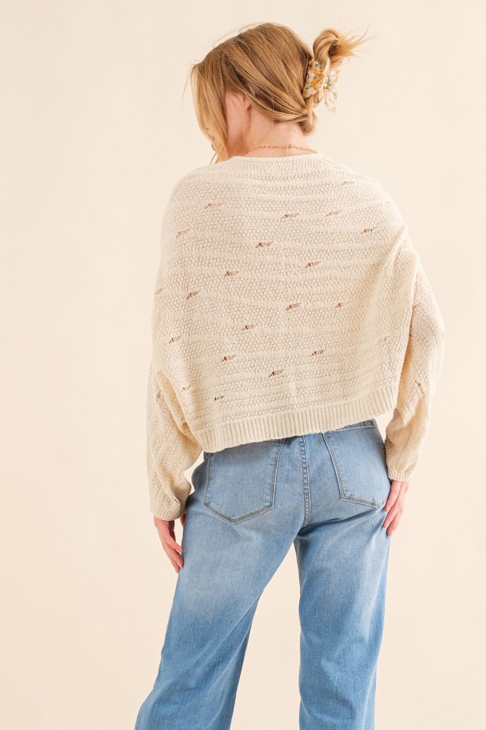 And The Why Dolman Sleeves Sweater  Trendsi   