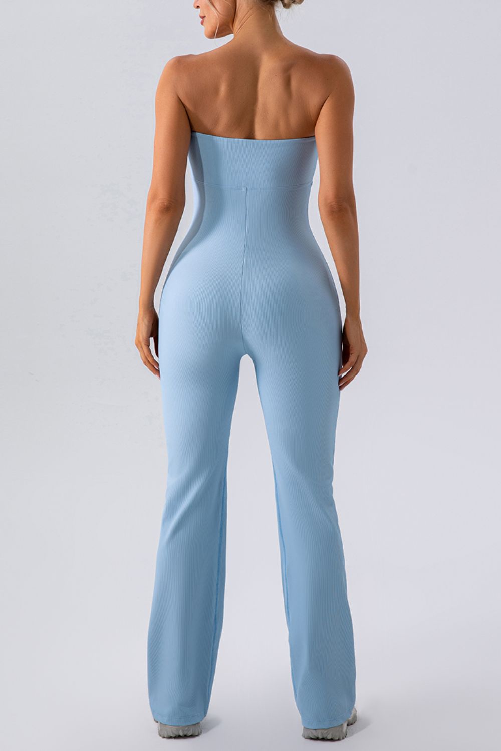 Sleeveless Straight Active Jumpsuit  Trendsi   