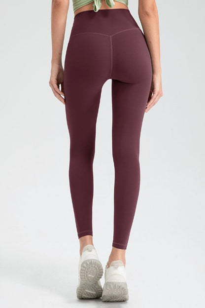 Wide Waistband High Waist Sport Leggings  Trendsi   