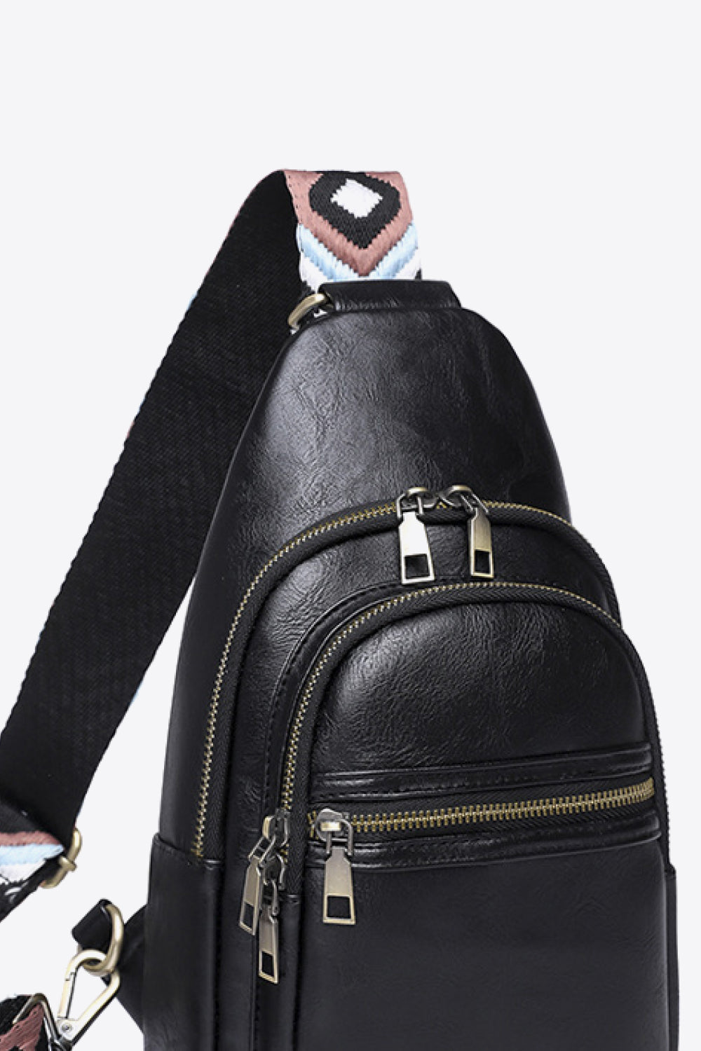 Adored It's Your Time PU Leather Sling Bag  Trendsi   