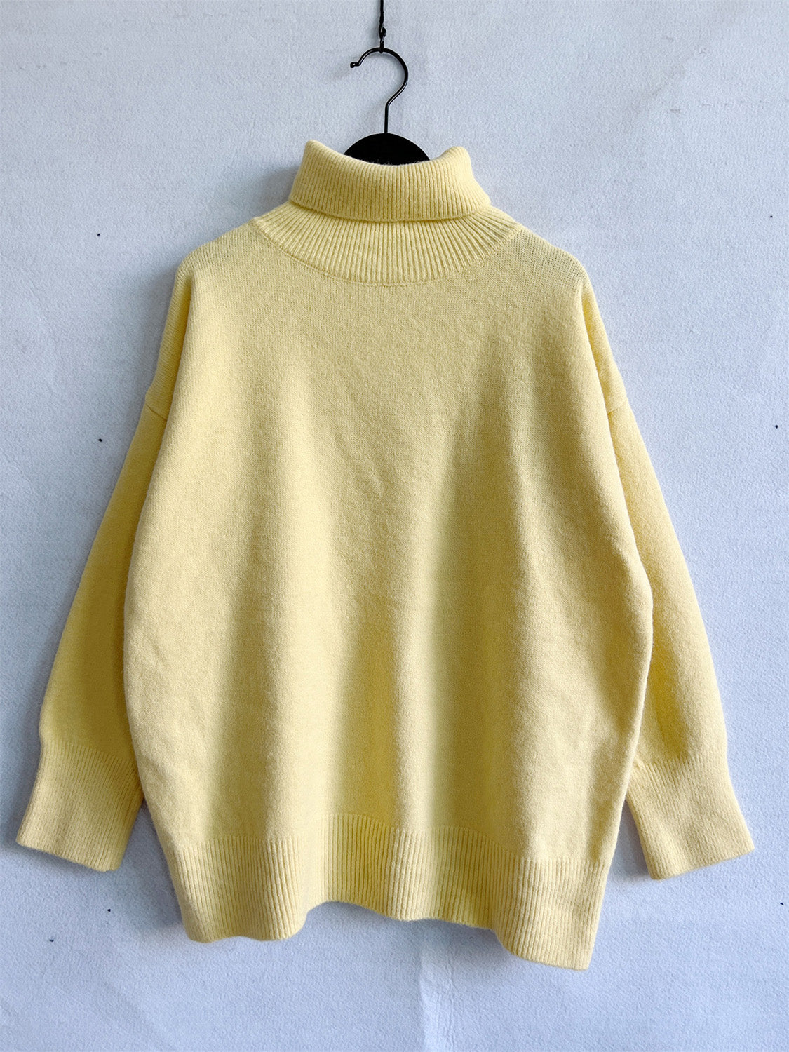 Turtleneck Long Sleeve Sweater  Trendsi   