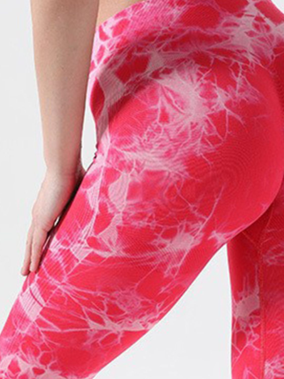 Tie-Dye High Waist Active Leggings  Trendsi   