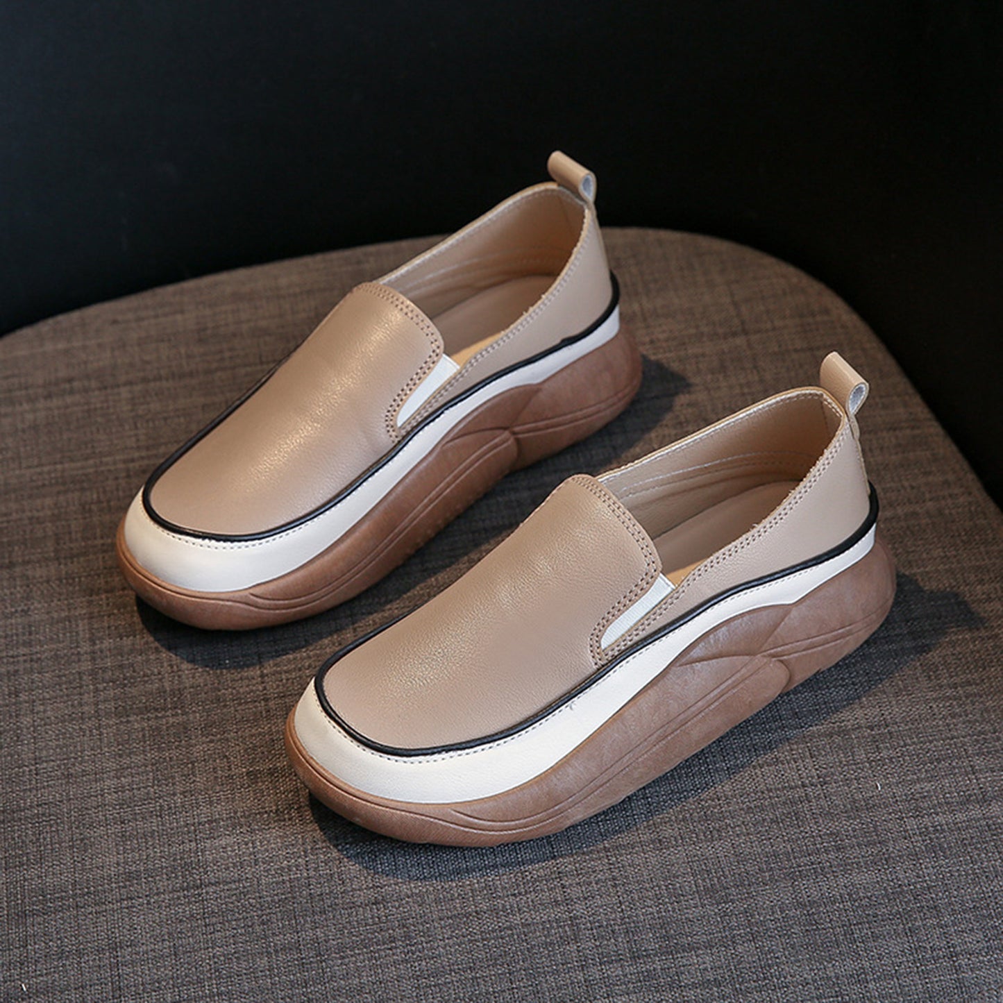 Chunky Slip On Shoes  Trendsi   