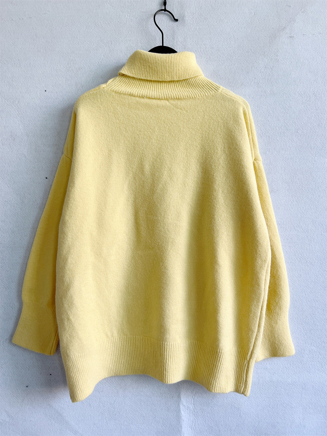 Turtleneck Long Sleeve Sweater  Trendsi   