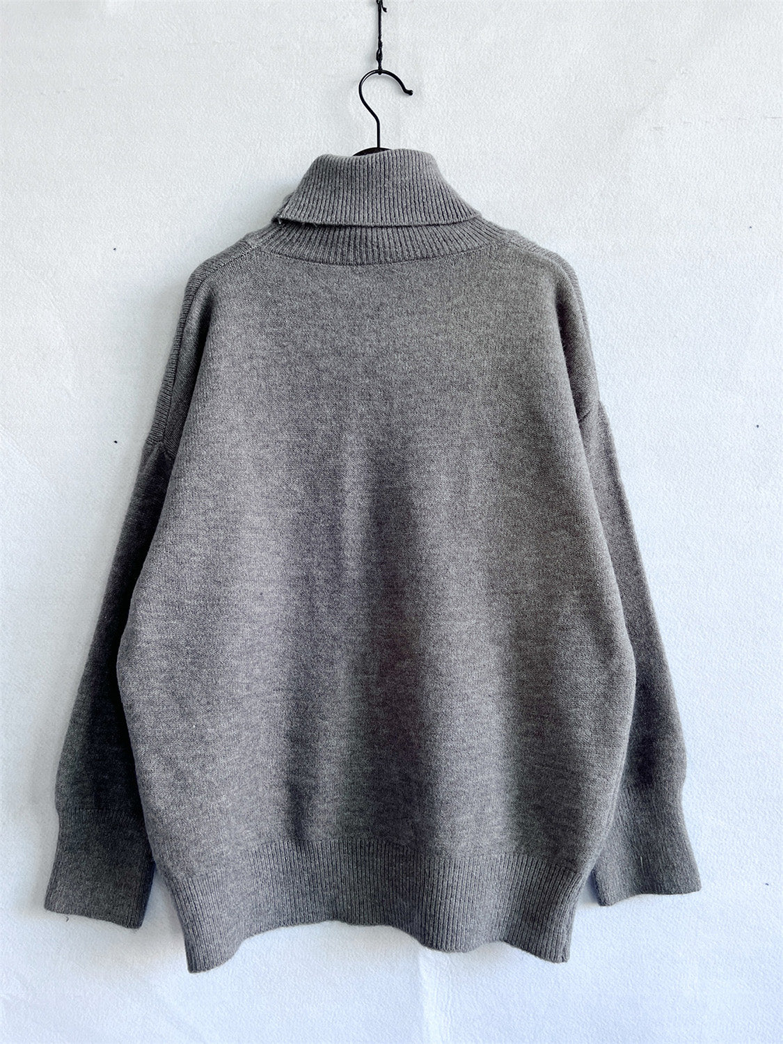 Turtleneck Long Sleeve Sweater  Trendsi   