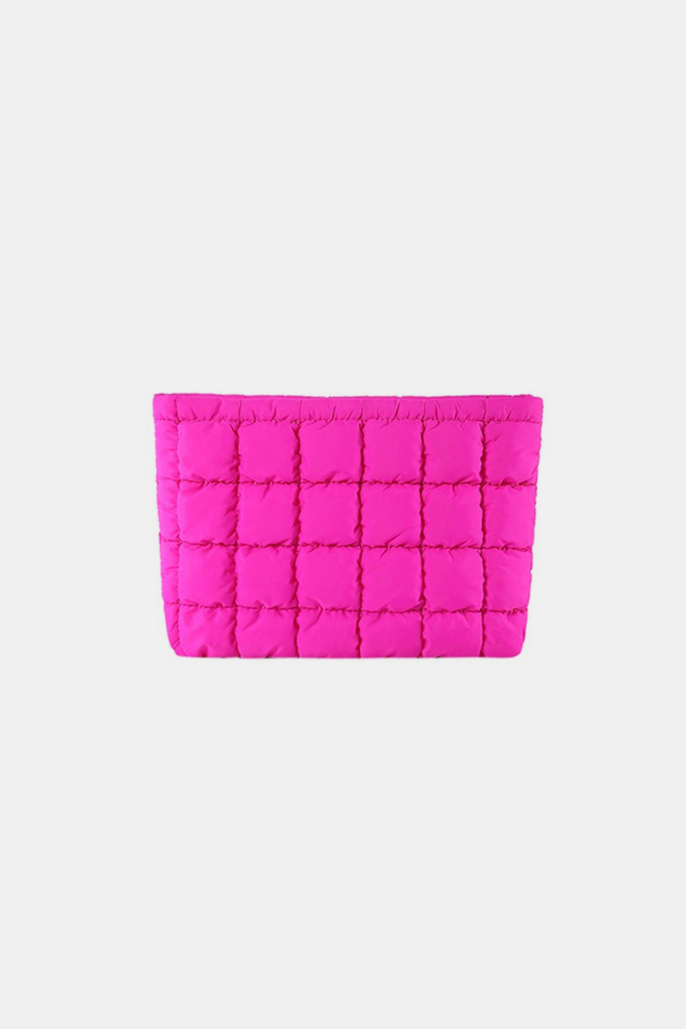 Zenana Quilted Puffy Pouch Clutch Bag  Trendsi   