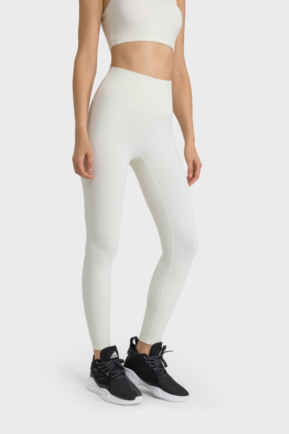 Millennia High Waist Active Pants  Trendsi   