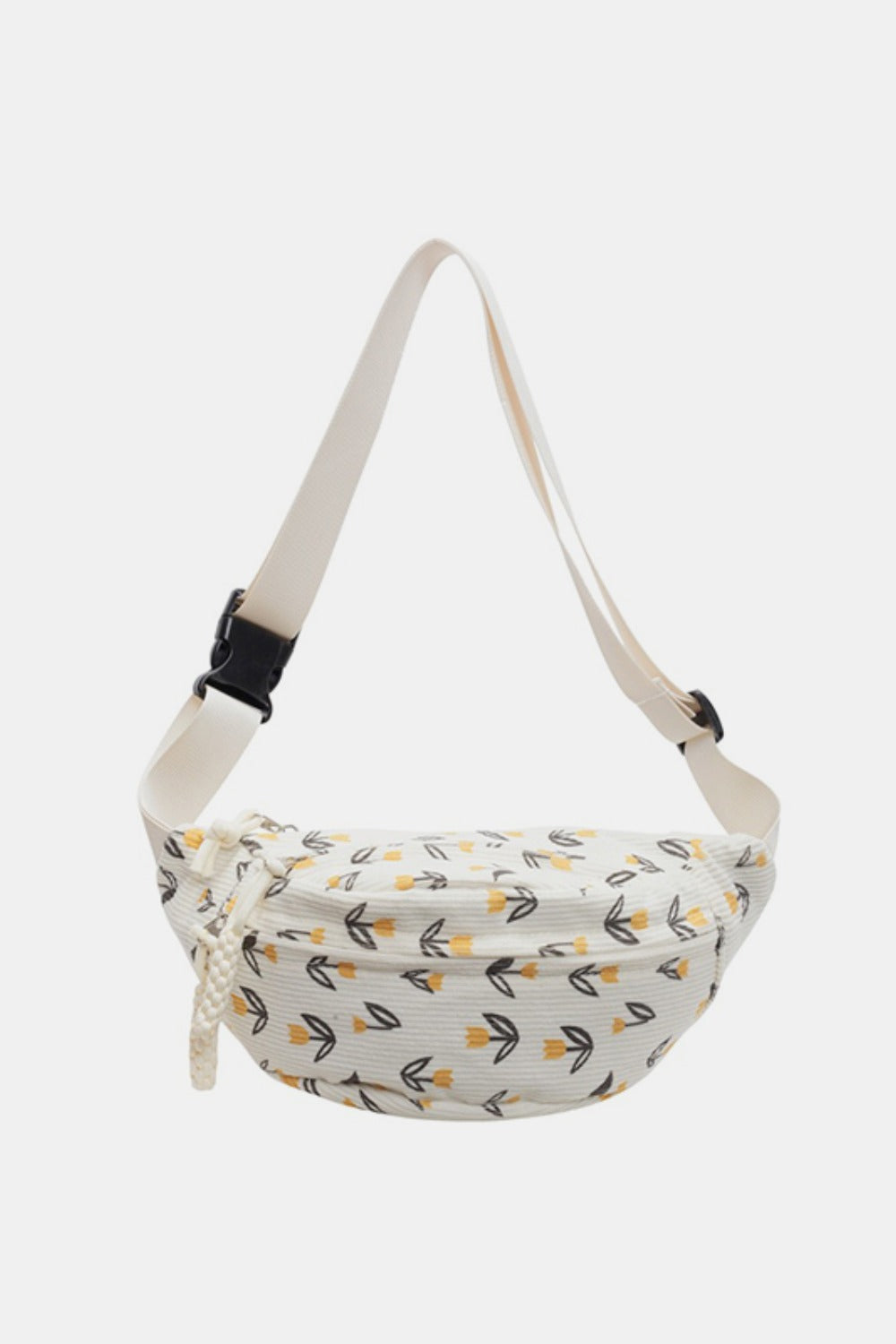 Printed Adjustable Strap Sling Bag  Trendsi   