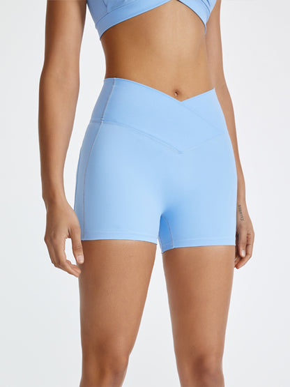 High Waist Active Shorts