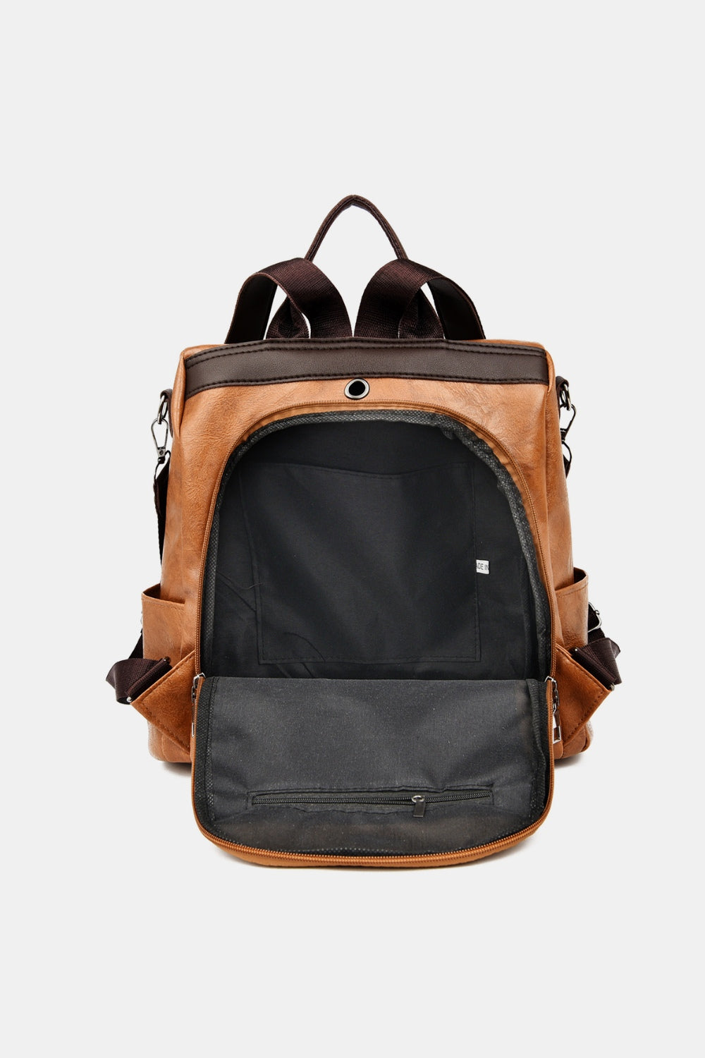 PU Leather Large Backpack Bag  Trendsi   