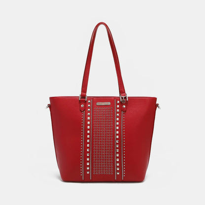 Nicole Lee USA Studded Decor Tote Bag