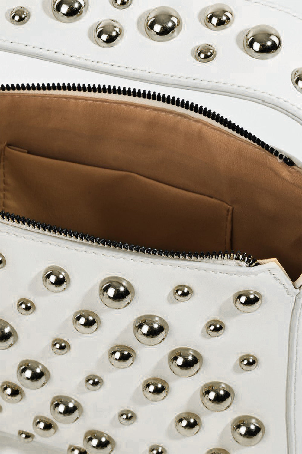 Fame Ball Studded Square Handbag  Trendsi   