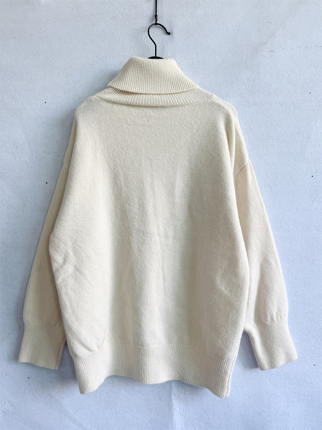 Turtleneck Long Sleeve Sweater  Trendsi   