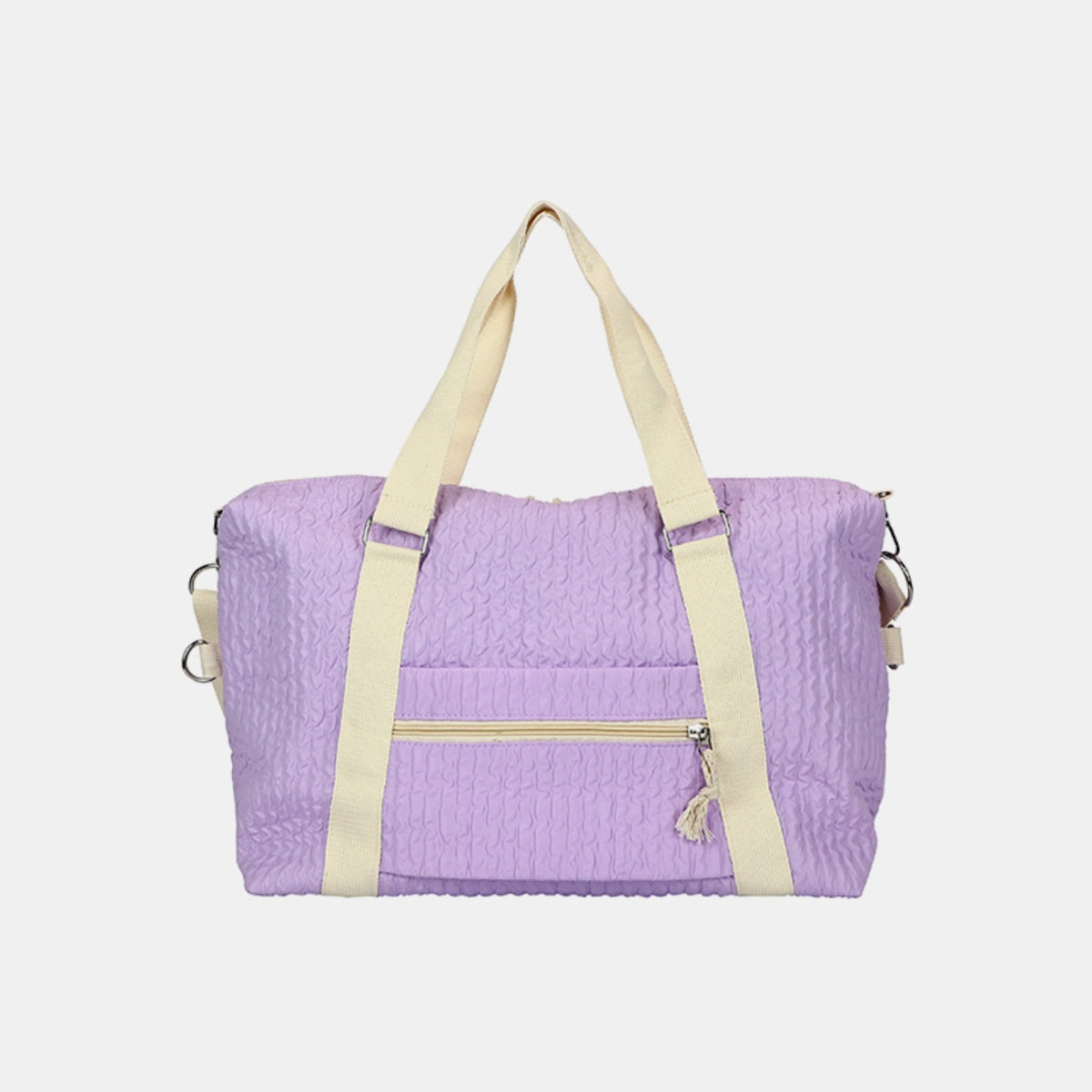 Textured Nylon Travel Bag  Trendsi   