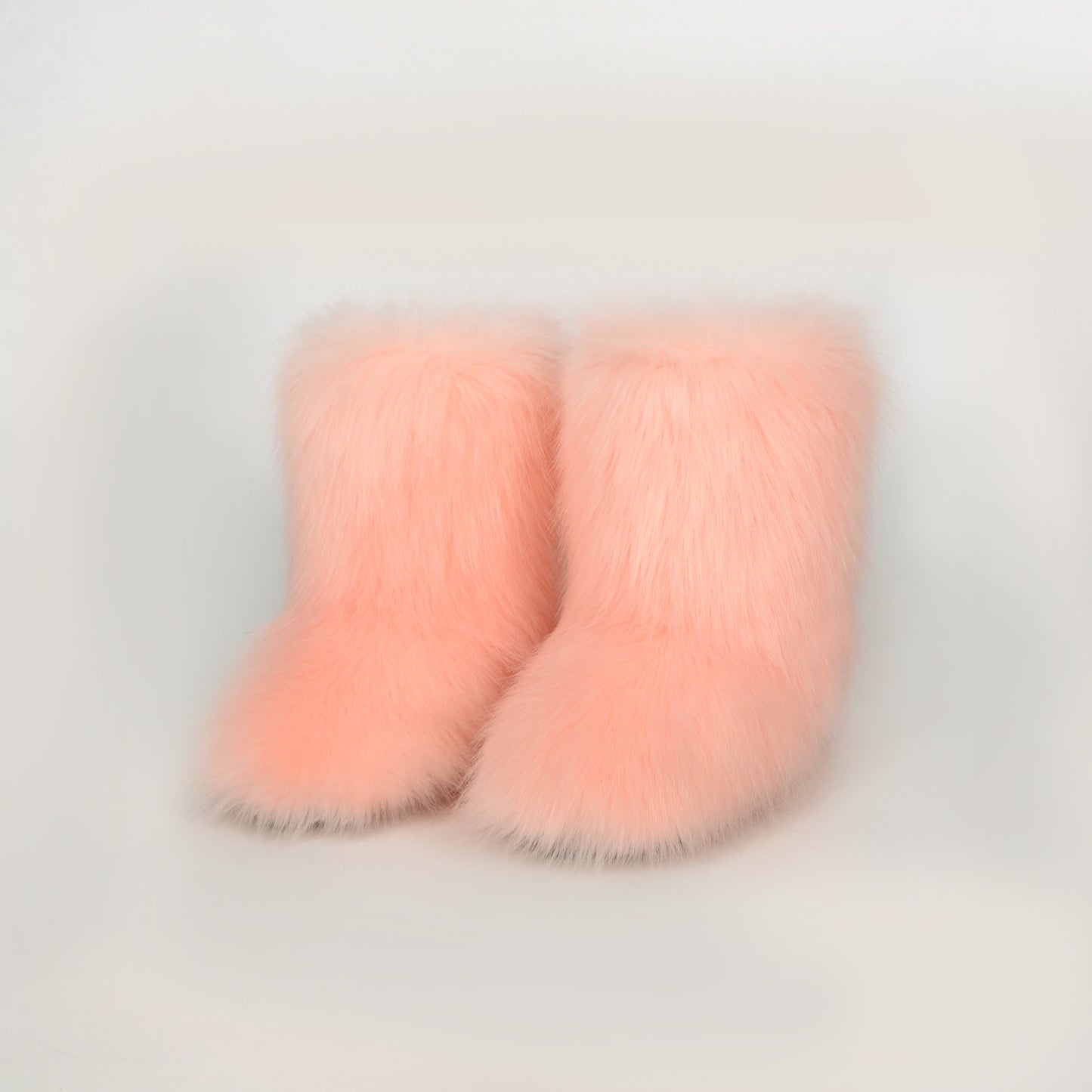 Thermal Fuzzy Platform Boots  Trendsi Watermelon pink 36(US5) 