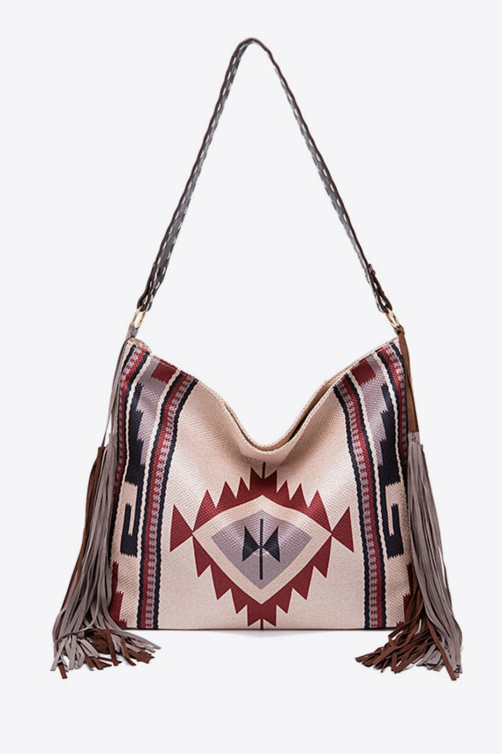 Geometric Canvas Tote Bag  Trendsi   