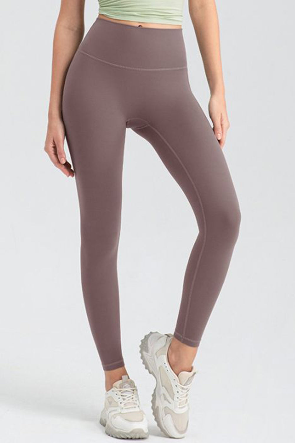 Wide Waistband High Waist Sport Leggings  Trendsi   