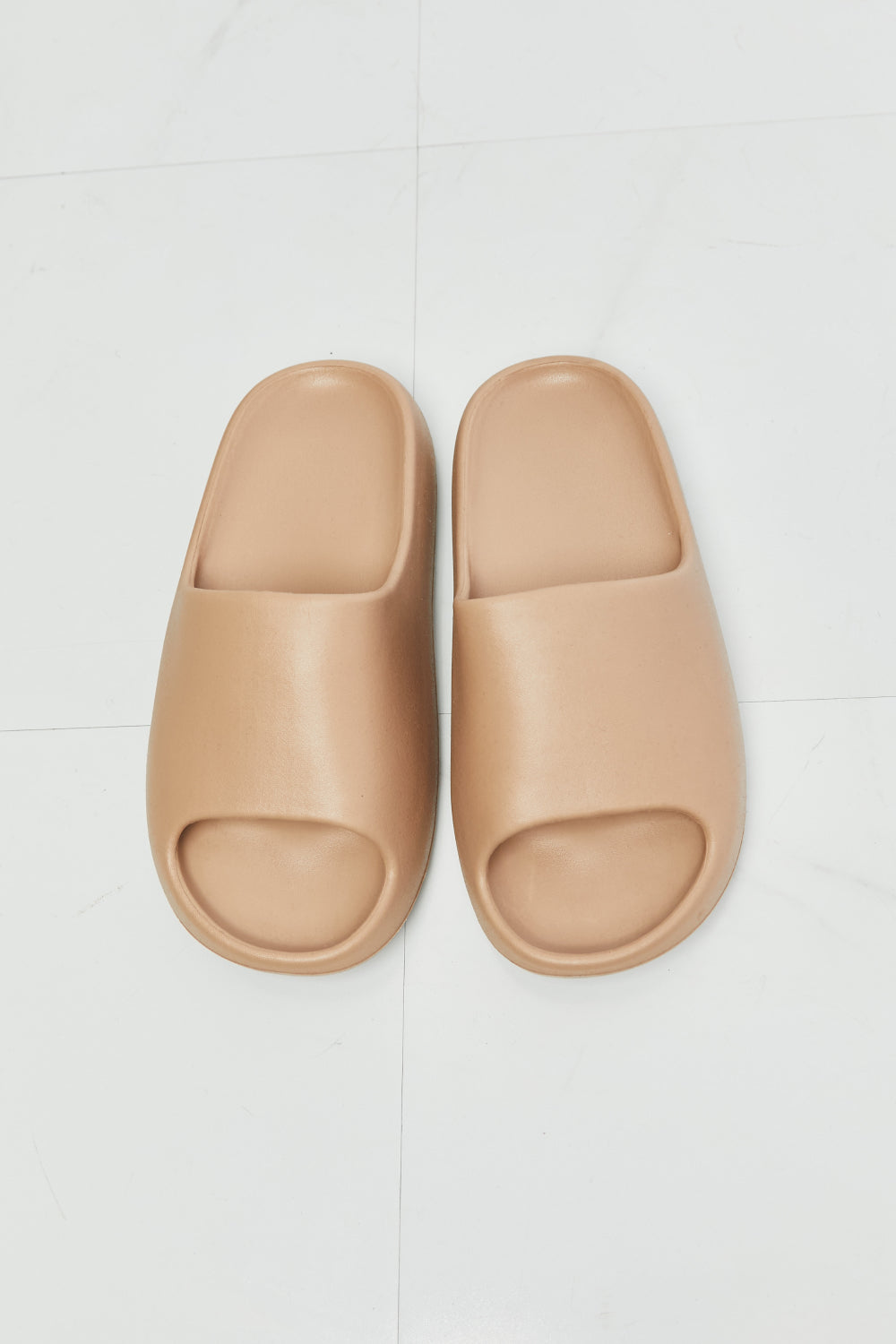 NOOK JOI In My Comfort Zone Slides in Beige  Trendsi   