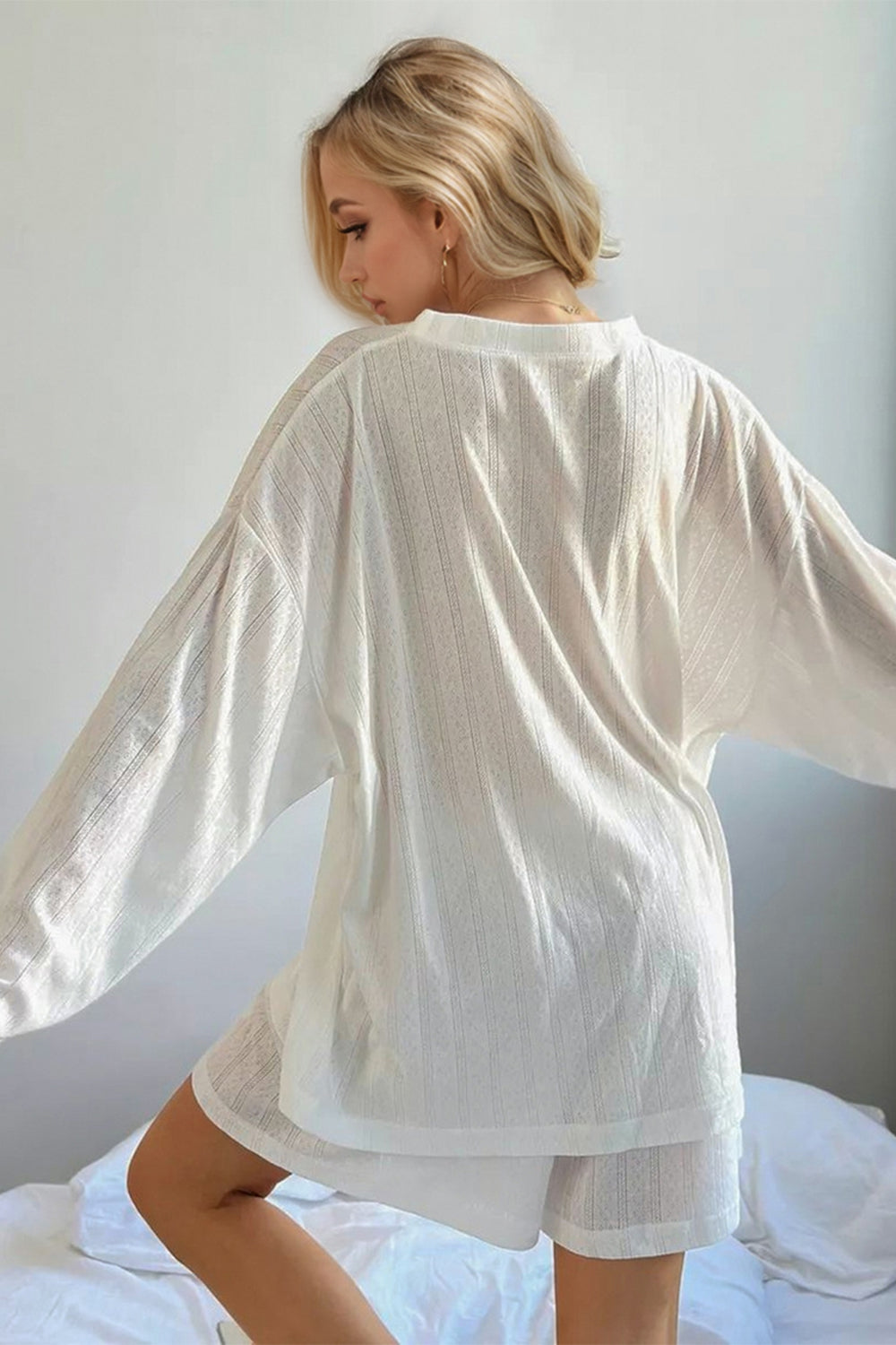 Basic Bae Buttery-Soft Breathable Round Neck Top and Shorts Set