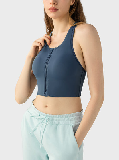 Millennia Wide Strap Sport Bra  Trendsi   