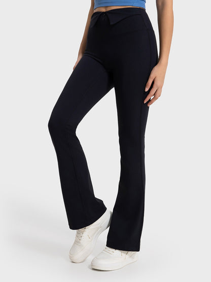 Millennia Wide Waistband Bootcut Sport Pants