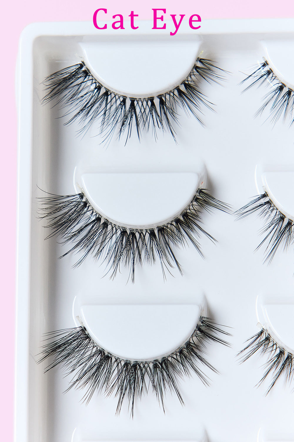 SO PINK BEAUTY Faux Mink Eyelashes 5 Pairs  Trendsi   