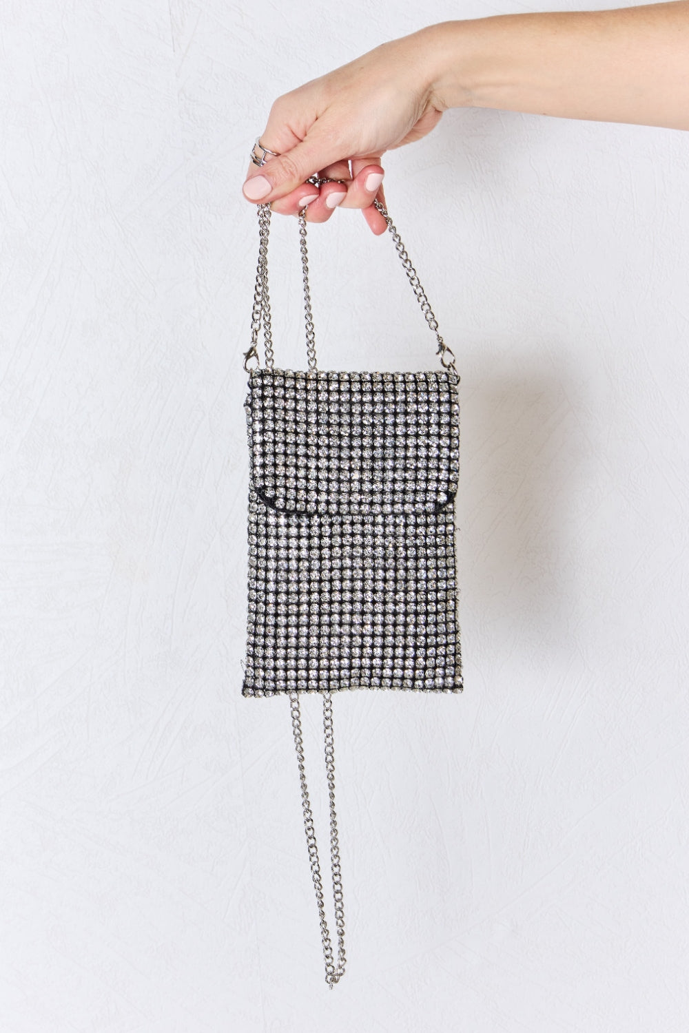 Forever Link Rhinestone Mini Crossbody Bag  Trendsi   