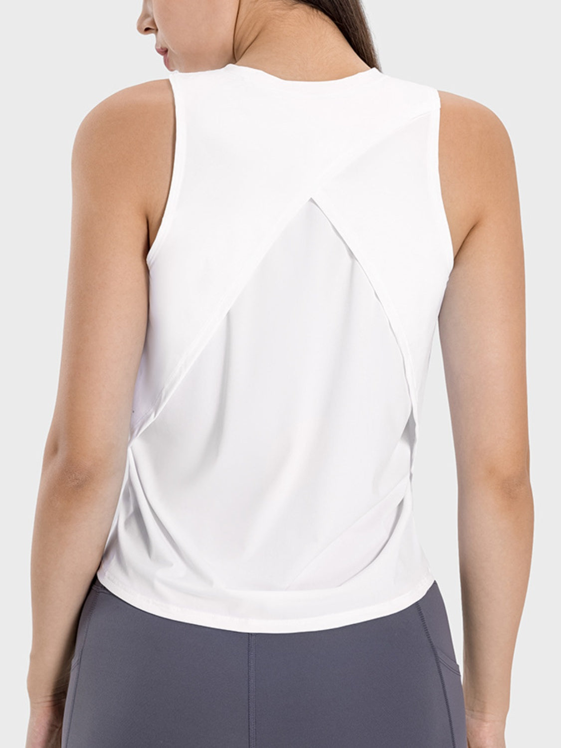 Millennia Round Neck Active Tank  Trendsi   