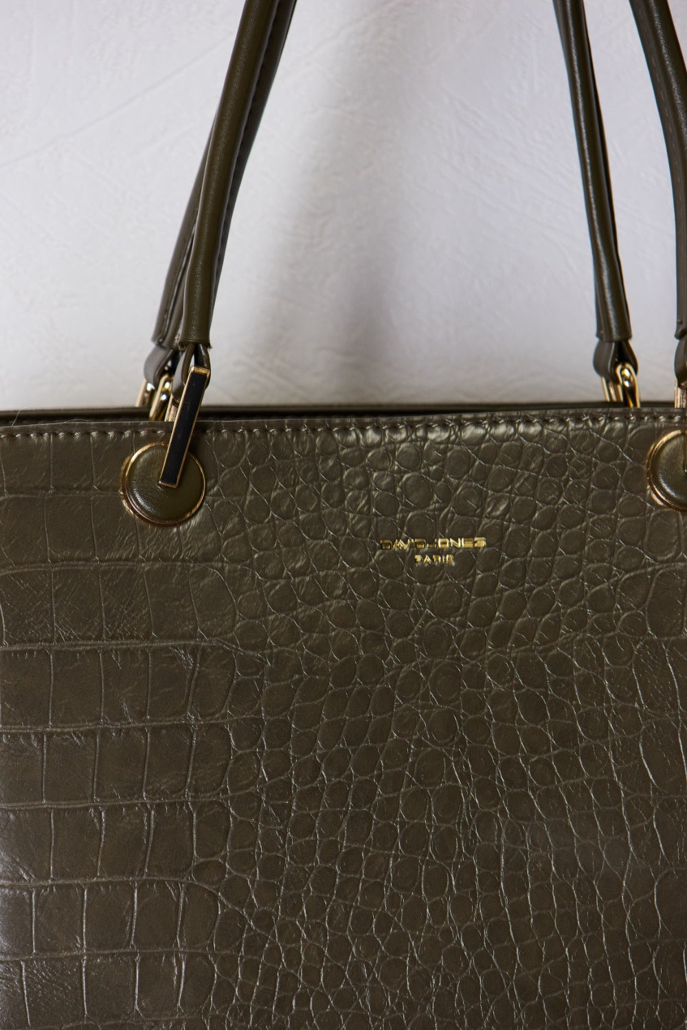 David Jones Texture PU Leather Handbag  Trendsi   