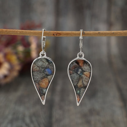 Natural Stone Dangle Earrings  Trendsi   