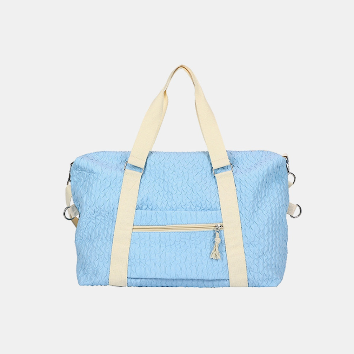 Textured Nylon Travel Bag  Trendsi   