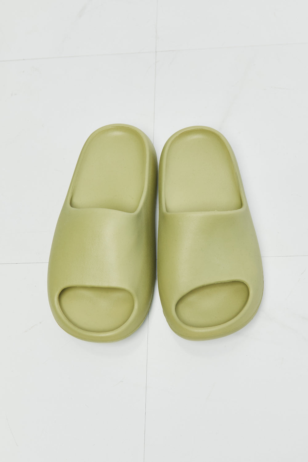 NOOK JOI In My Comfort Zone Slides in Green  Trendsi   