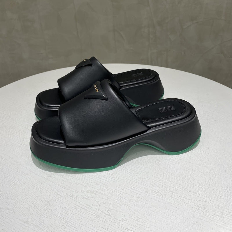 PU Leather Platform Sandals  Trendsi   