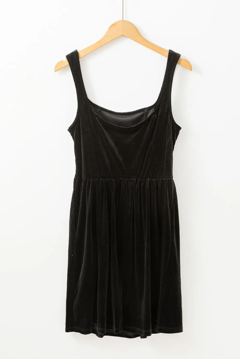 Wide Strap Mini Dress with Pockets  Trendsi   